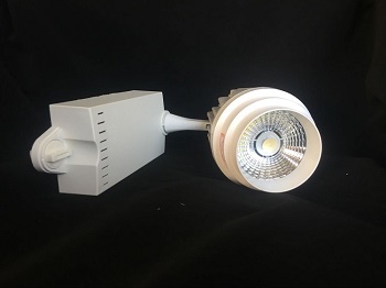 可旋转 无频闪 低眩光 30W COB LED 工程用轨道灯